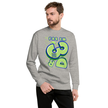 3rd Year Uni Essential! Custom QR Code Unisex Sweatshirt