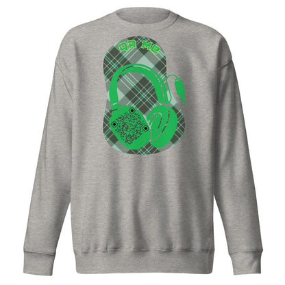 Music Vibes QR Code Sweatshirt - Share Your Tunes in Style!