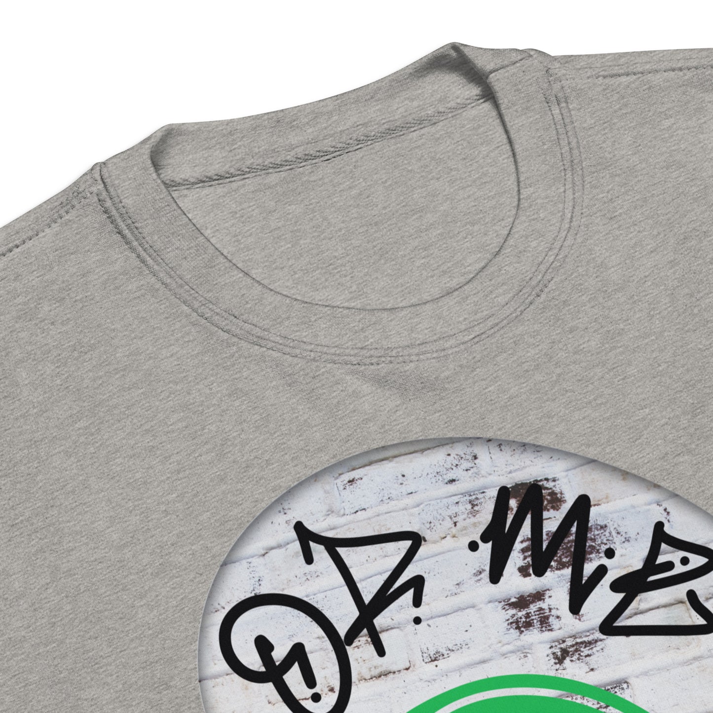 Personalized QR Code Sweatshirt – Graffiti Vibes for Music Lovers