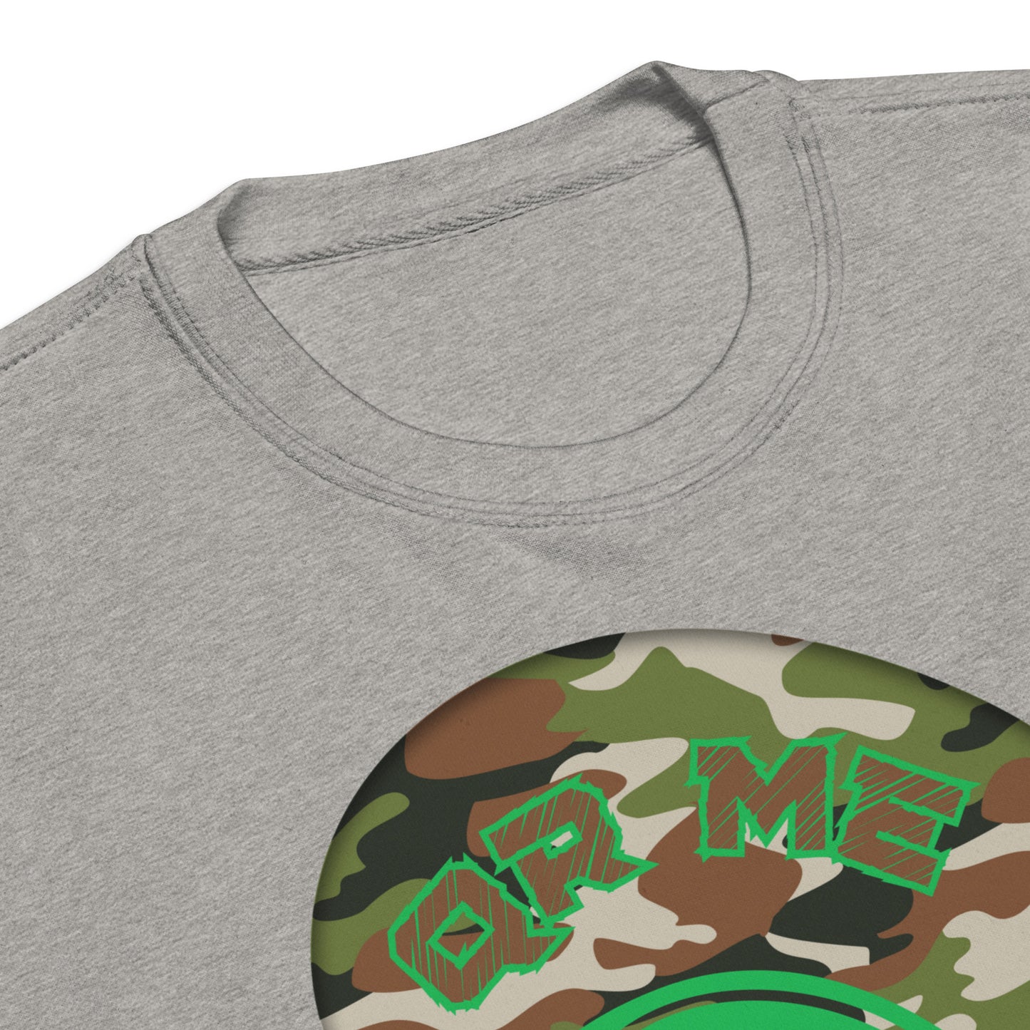 Personalized QR Code Sweatshirt – Camouflage Beats Edition 🎶