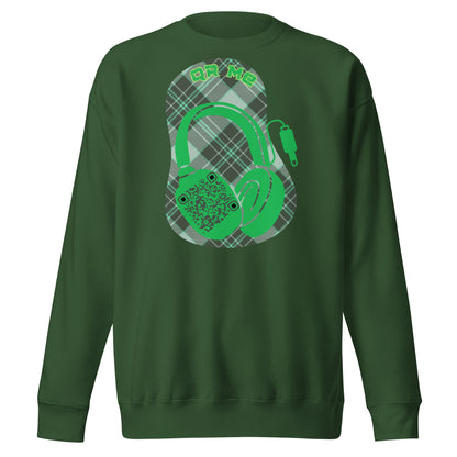 Music Vibes QR Code Sweatshirt - Share Your Tunes in Style!