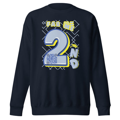 2nd Year Uni Connection Boost! Custom QR Code Sweatshirt