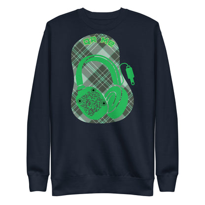 Music Vibes QR Code Sweatshirt - Share Your Tunes in Style!