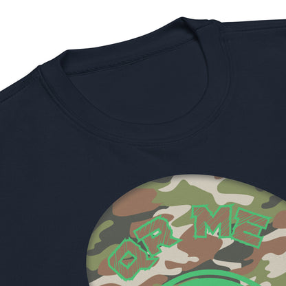 Personalized QR Code Sweatshirt – Camouflage Beats Edition 🎶