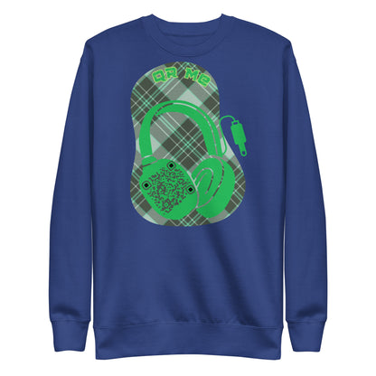 Music Vibes QR Code Sweatshirt - Share Your Tunes in Style!