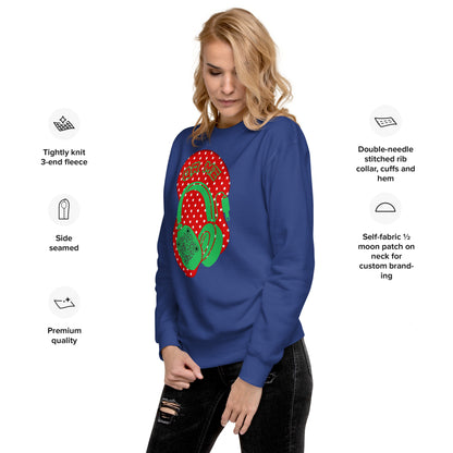 Personalized QR Code Polka Dot Sweatshirt – Tune In & Stand Out