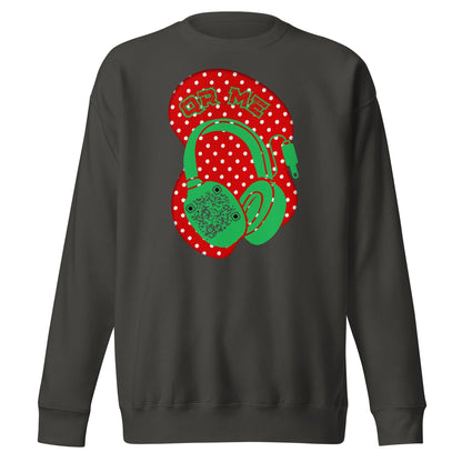 Personalized QR Code Polka Dot Sweatshirt – Tune In & Stand Out