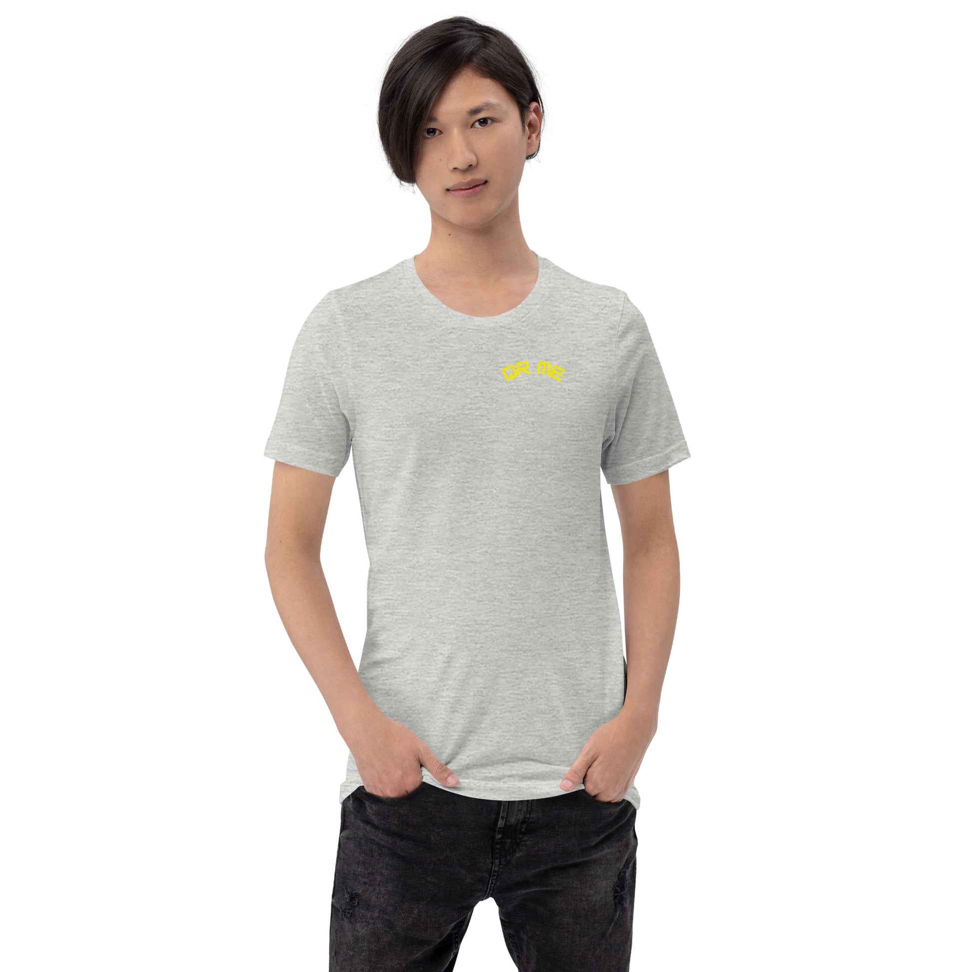 Vulcan Wave Emoji Personalized QR Code Unisex T-Shirt-QR GEAR STORE