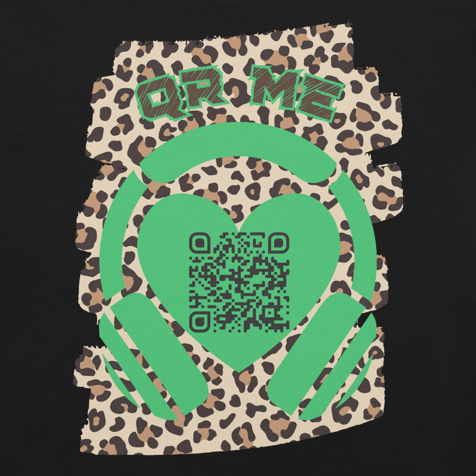 Collaborative Playlist QR Code T-shirt – Share Your Music