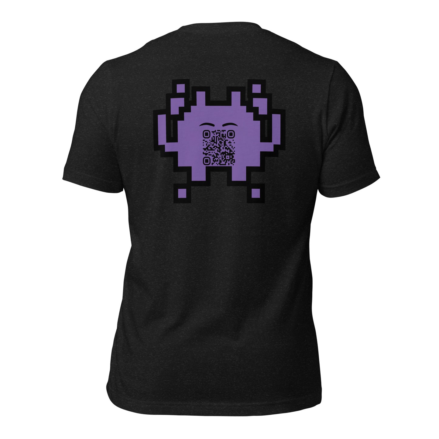 Alien Emoji Personalized QR Code Unisex T-Shirt-QR GEAR STORE