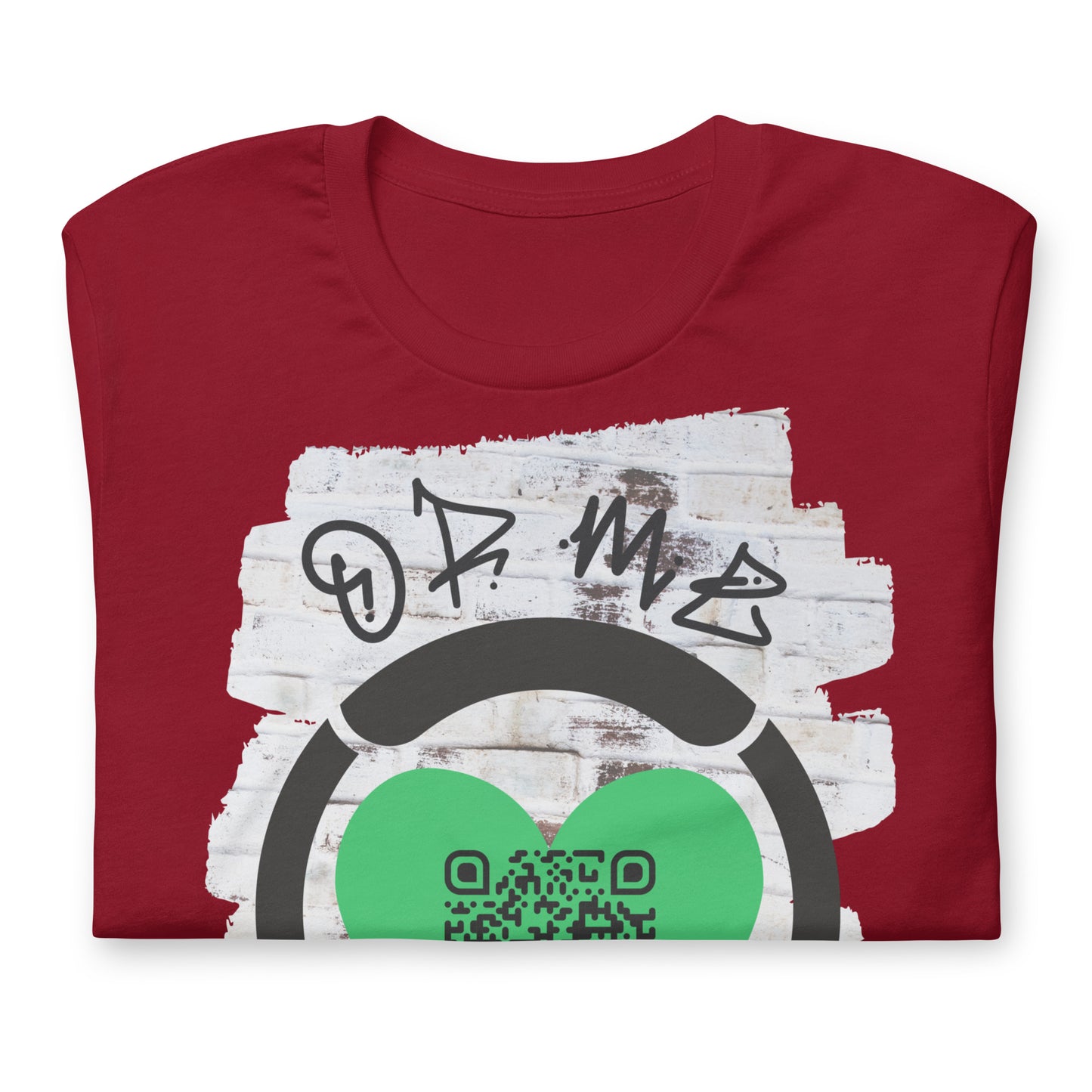 Music Sharing QR Code T-Shirt – Share Your Playlist!