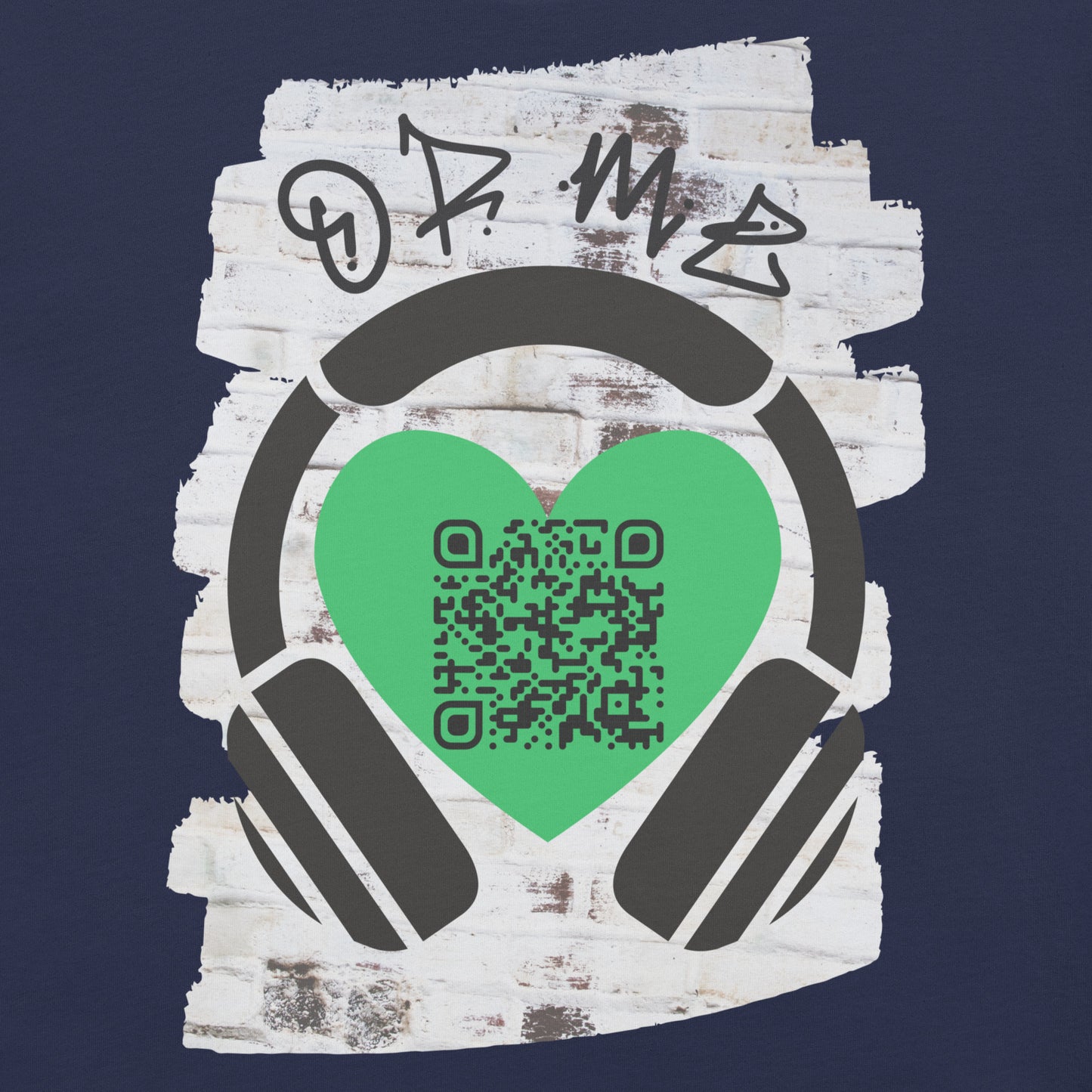 Music Sharing QR Code T-Shirt – Share Your Playlist!