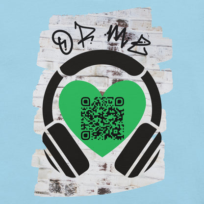 Music Sharing QR Code T-Shirt – Share Your Playlist!