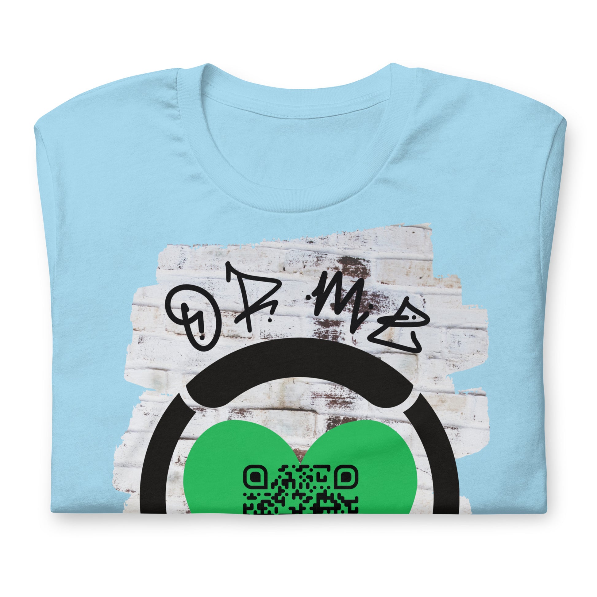 Music Sharing QR Code T-Shirt – Share Your Playlist!