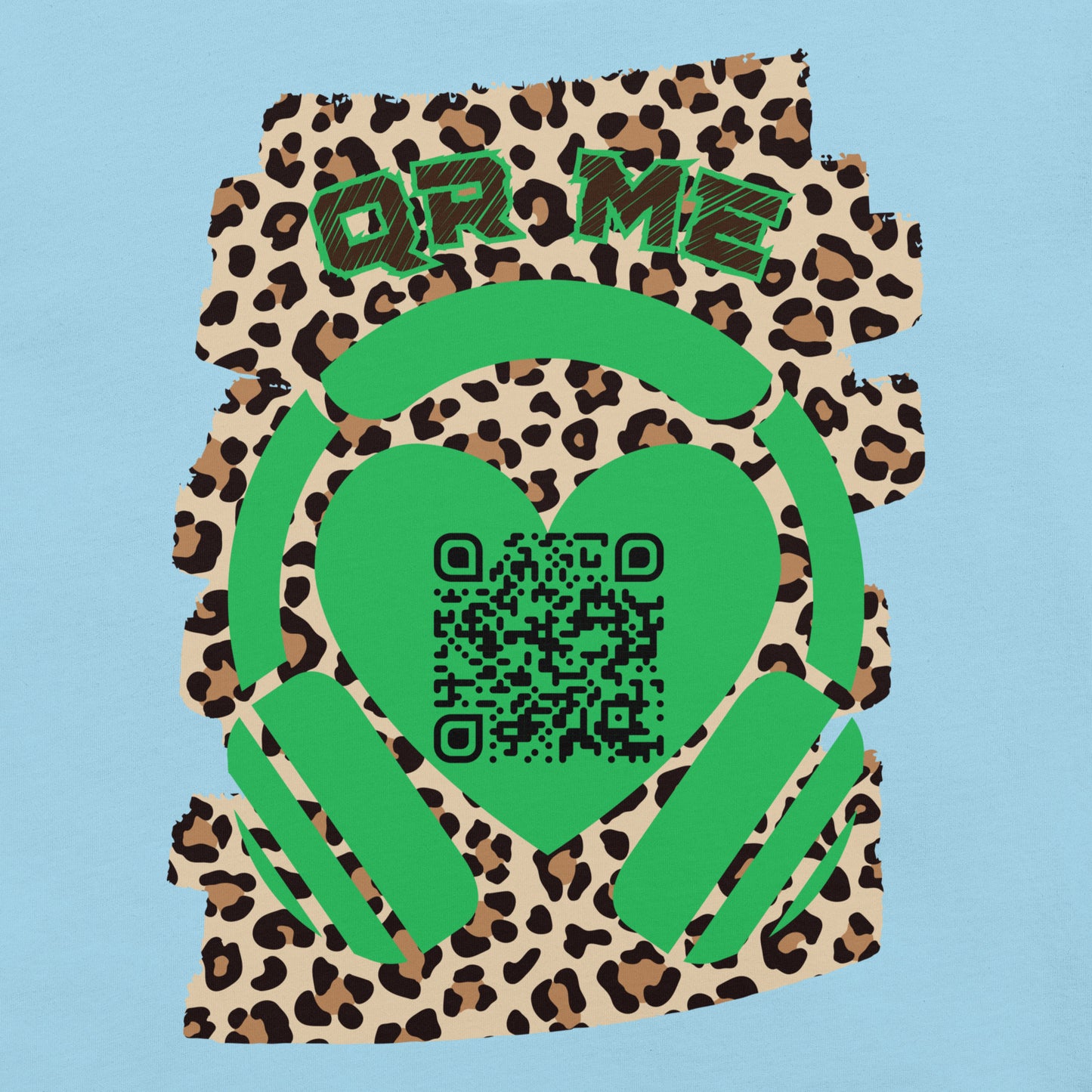 Collaborative Playlist QR Code T-shirt – Share Your Music