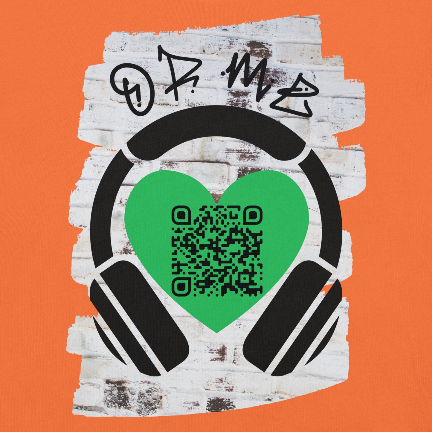 Music Sharing QR Code T-Shirt – Share Your Playlist!