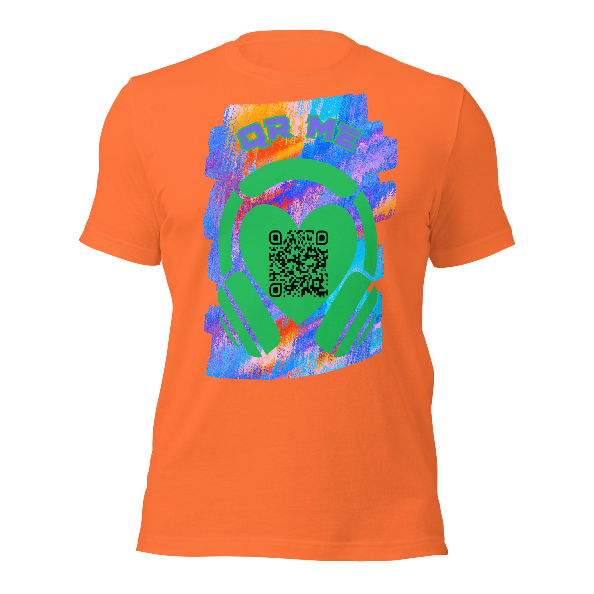 No.1 Music Fan QR Code T-Shirt – Share Your Playlist