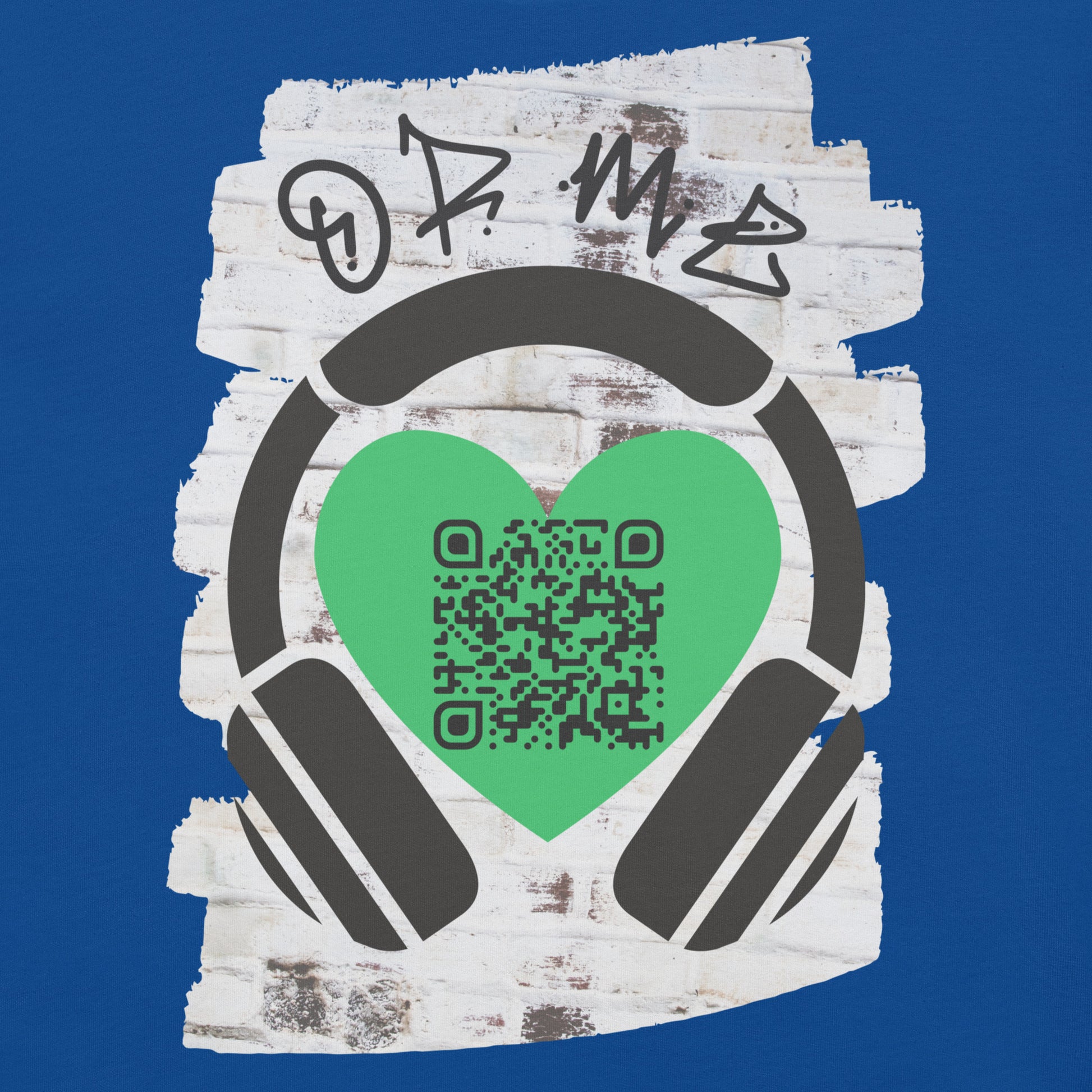 Music Sharing QR Code T-Shirt – Share Your Playlist!