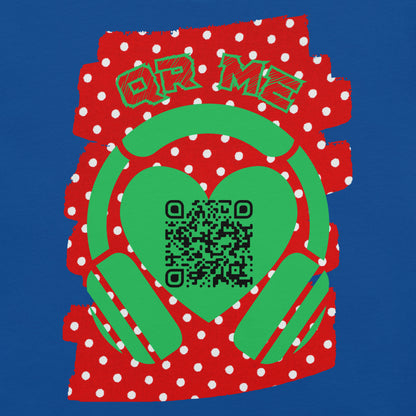 R&B QR Code T-shirt – Share Your Spotify Playlists