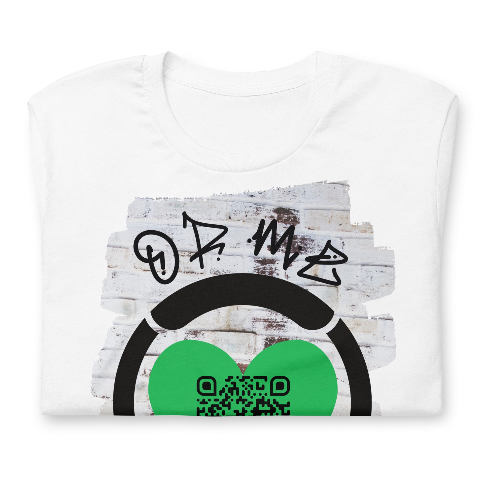 Music Sharing QR Code T-Shirt – Share Your Playlist!