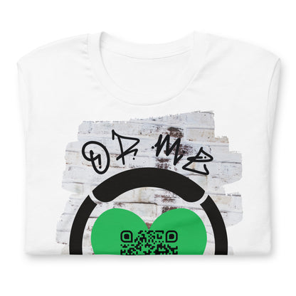 Music Sharing QR Code T-Shirt – Share Your Playlist!