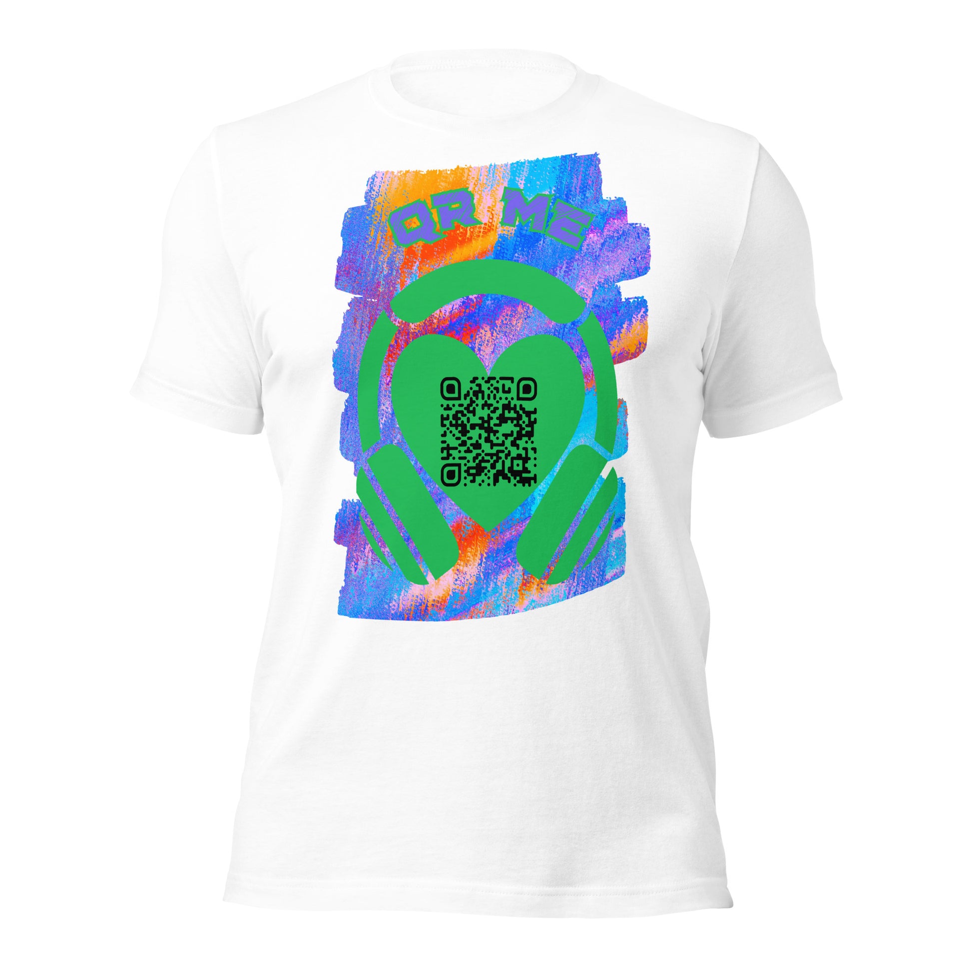 No.1 Music Fan QR Code T-Shirt – Share Your Playlist