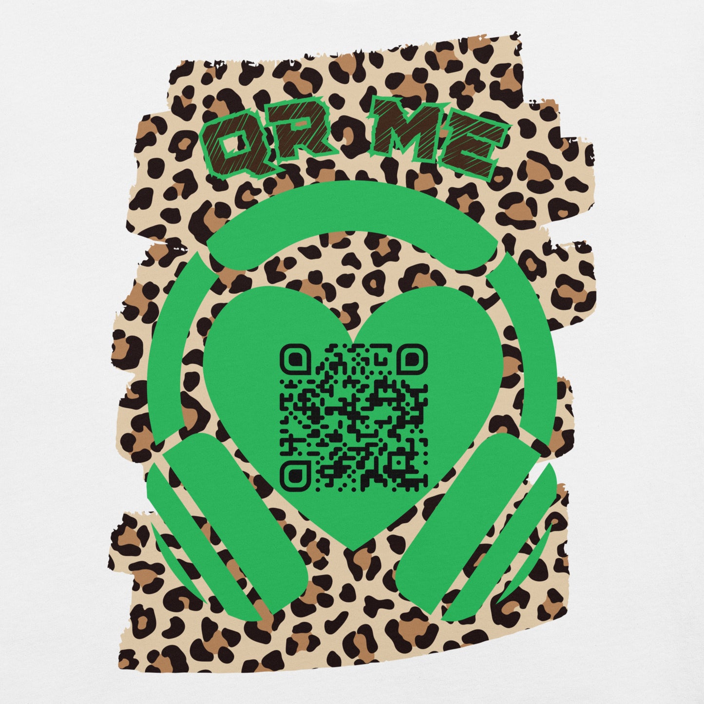 Collaborative Playlist QR Code T-shirt – Share Your Music