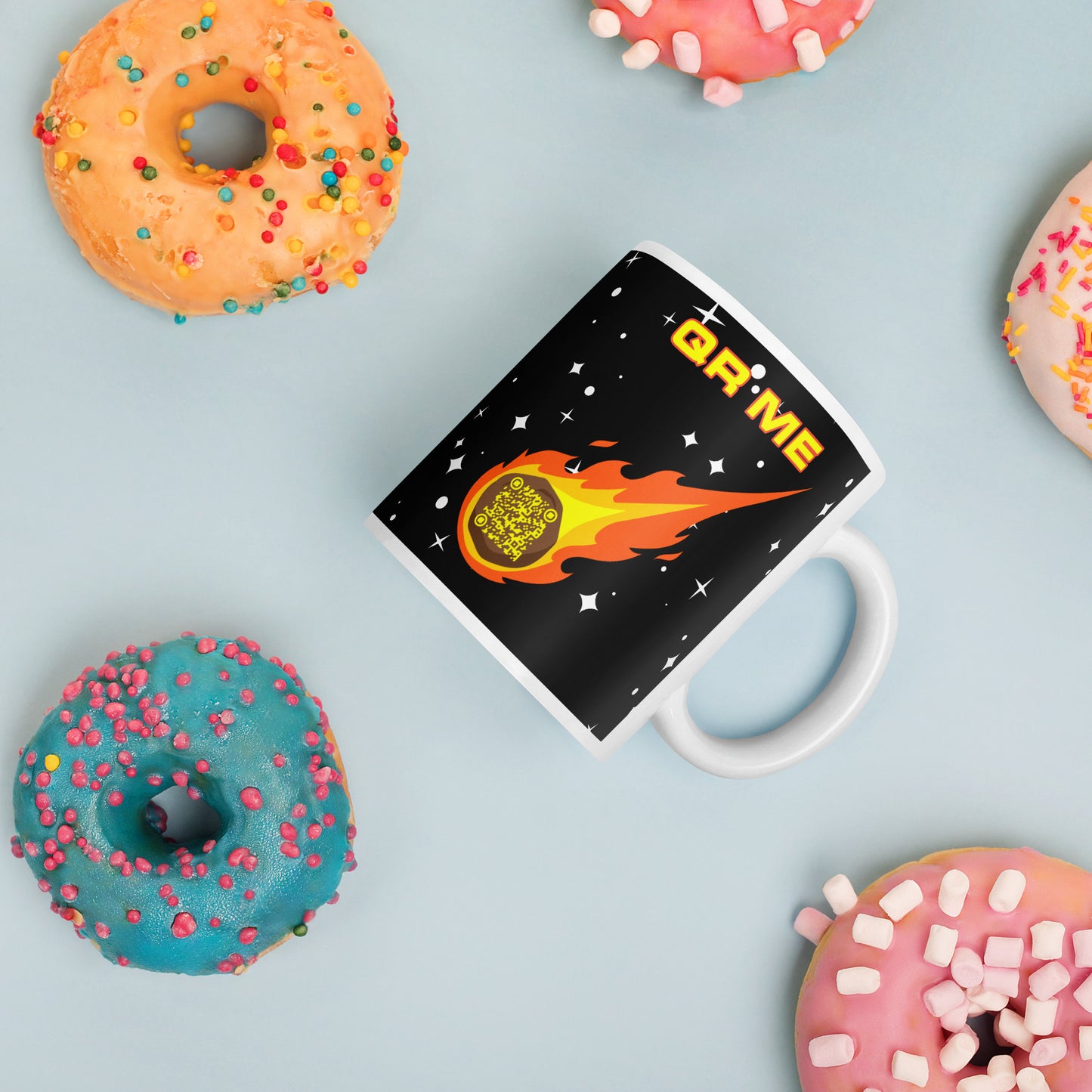 Galactic Gear Personalized QR Code mug