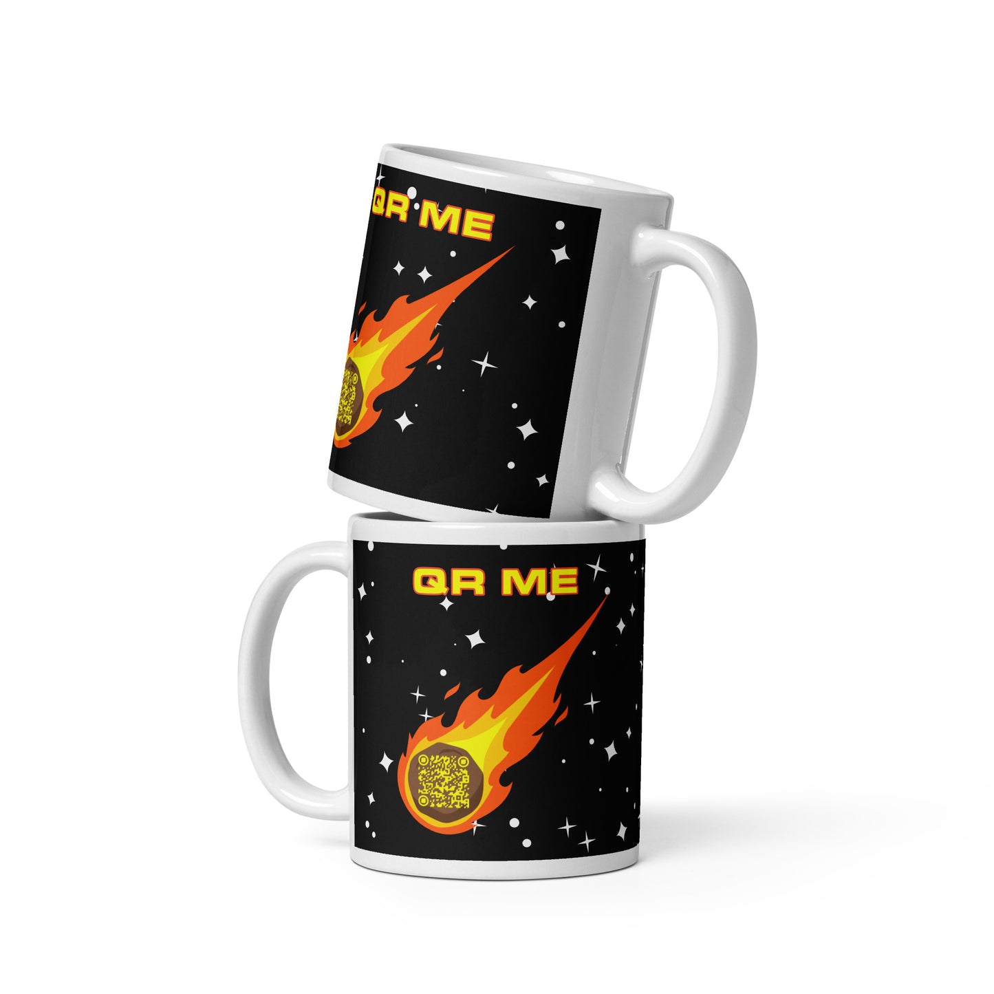 Galactic Gear Personalized QR Code mug