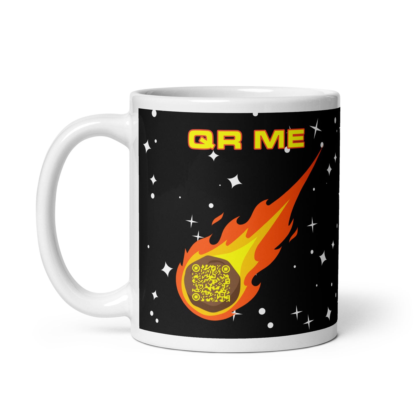 Galactic Gear Personalized QR Code mug