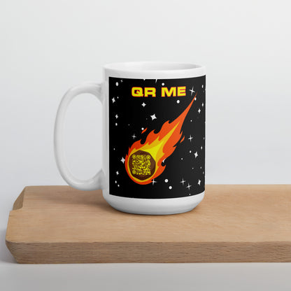 Galactic Gear Personalized QR Code mug