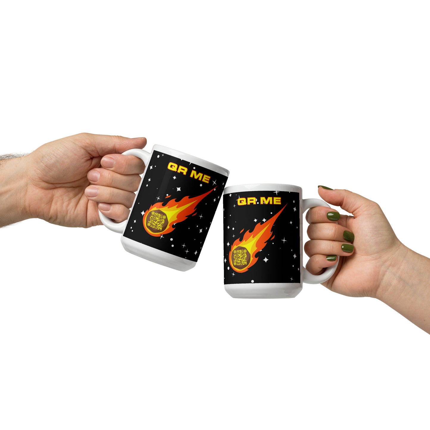 Galactic Gear Personalized QR Code mug