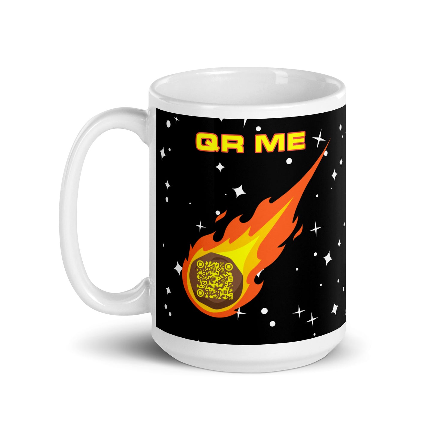 Galactic Gear Personalized QR Code mug