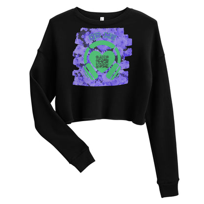 FruitsMusic Cropped Sweatshirt – Share the Top Spotify Playlist with your QR Code