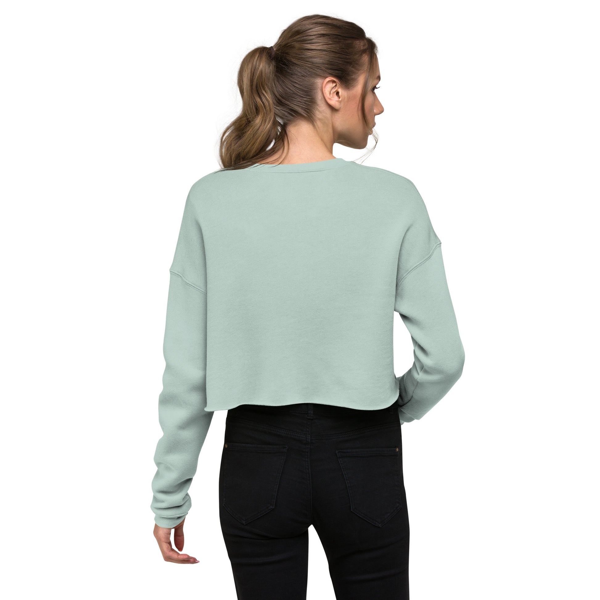 Viva Latino Cropped Sweatshirt – Share Your Spotify Playlist with a QR Code